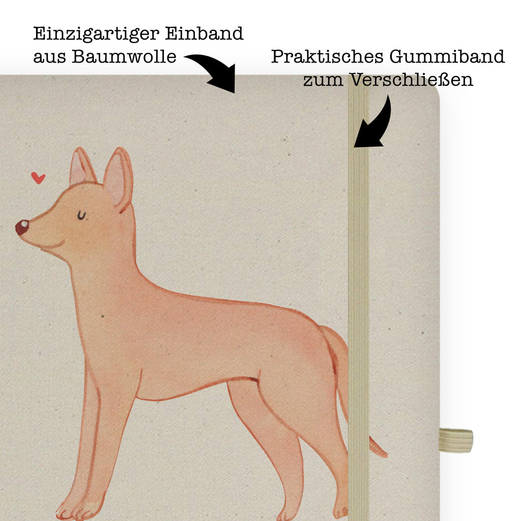 DIN A5 Baumwoll Notizbuch Pharaonenhund Lebensretter Notizen, Eintragebuch, Tagebuch, Notizblock, Adressbuch, Journal, Kladde, Skizzenbuch, Notizheft, Schreibbuch, Schreibheft, Hund, Hunderasse, Rassehund, Hundebesitzer, Geschenk, Tierfreund, Schenken, Welpe, Pharaonenhund, Pharaoh Hound, Kelb tal-Fenek