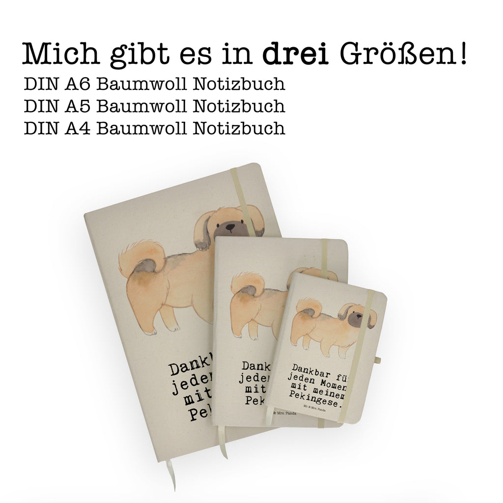 DIN A4 Baumwoll Notizbuch Pekingese Moment Notizen, Eintragebuch, Tagebuch, Notizblock, Adressbuch, Journal, Kladde, Skizzenbuch, Notizheft, Schreibbuch, Schreibheft, Hund, Hunderasse, Rassehund, Hundebesitzer, Geschenk, Tierfreund, Schenken, Welpe, Pekingese, Pekinese, Peking-Palasthund