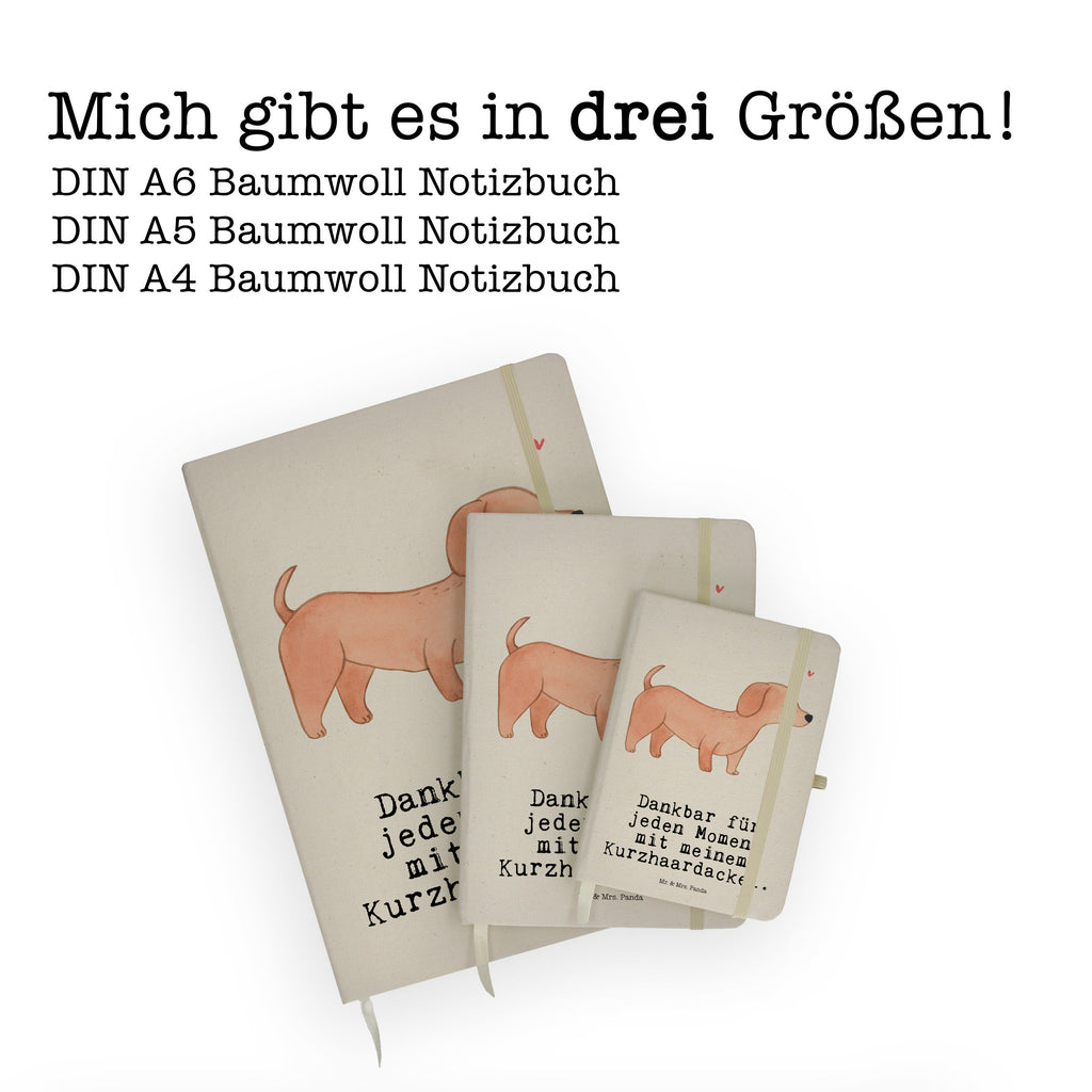 DIN A4 Baumwoll Notizbuch Dackel Kurzhaardackel Moment Notizen, Eintragebuch, Tagebuch, Notizblock, Adressbuch, Journal, Kladde, Skizzenbuch, Notizheft, Schreibbuch, Schreibheft, Hund, Hunderasse, Rassehund, Hundebesitzer, Geschenk, Tierfreund, Schenken, Welpe, Teckel, Dachshund, Kurzhaardackel