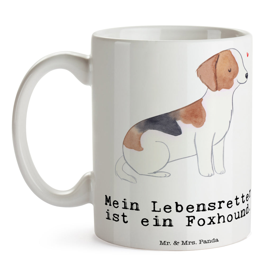 Tasse Foxhound Lebensretter Foxhound, Jagdhund, Laufhund Becher, Kaffeetasse, Kaffeebecher, Tee, Frühstück, Büro  Hund, Hunderasse, Rassehund, Hundebesitzer, Geschenk, Tierfreund, Schenken, Welpe