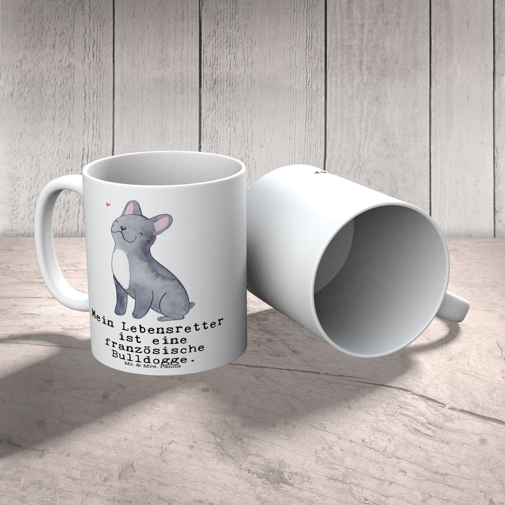 Tasse Französische Bulldogge Lebensretter Französische Bulldogge Becher, Kaffeetasse, Kaffeebecher, Tee, Frühstück, Büro  Hund, Hunderasse, Rassehund, Hundebesitzer, Geschenk, Tierfreund, Schenken, Welpe