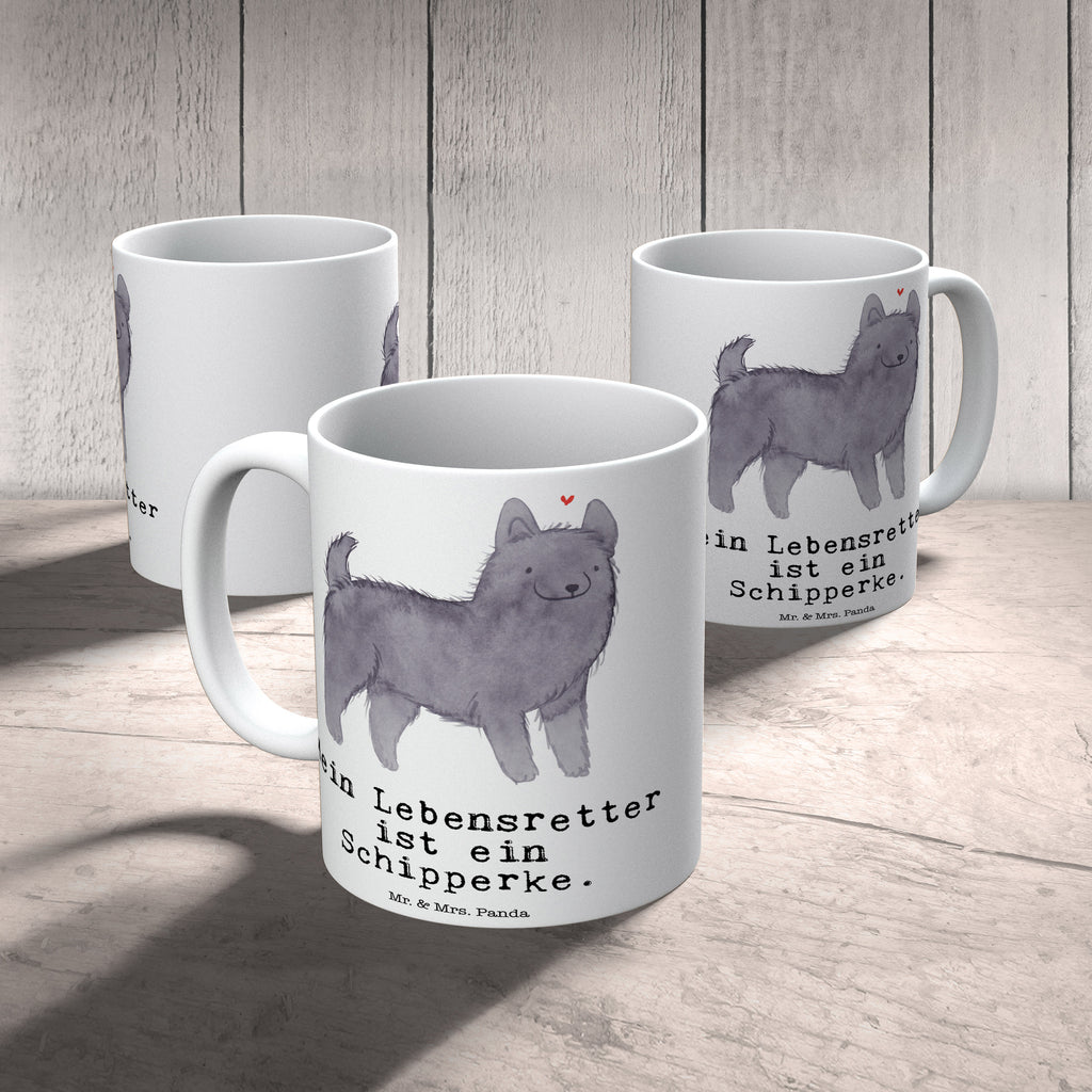 Tasse Schipperke Lebensretter Schipperke, belgische Hunderasse Becher, Kaffeetasse, Kaffeebecher, Tee, Frühstück, Büro  Hund, Hunderasse, Rassehund, Hundebesitzer, Geschenk, Tierfreund, Schenken, Welpe