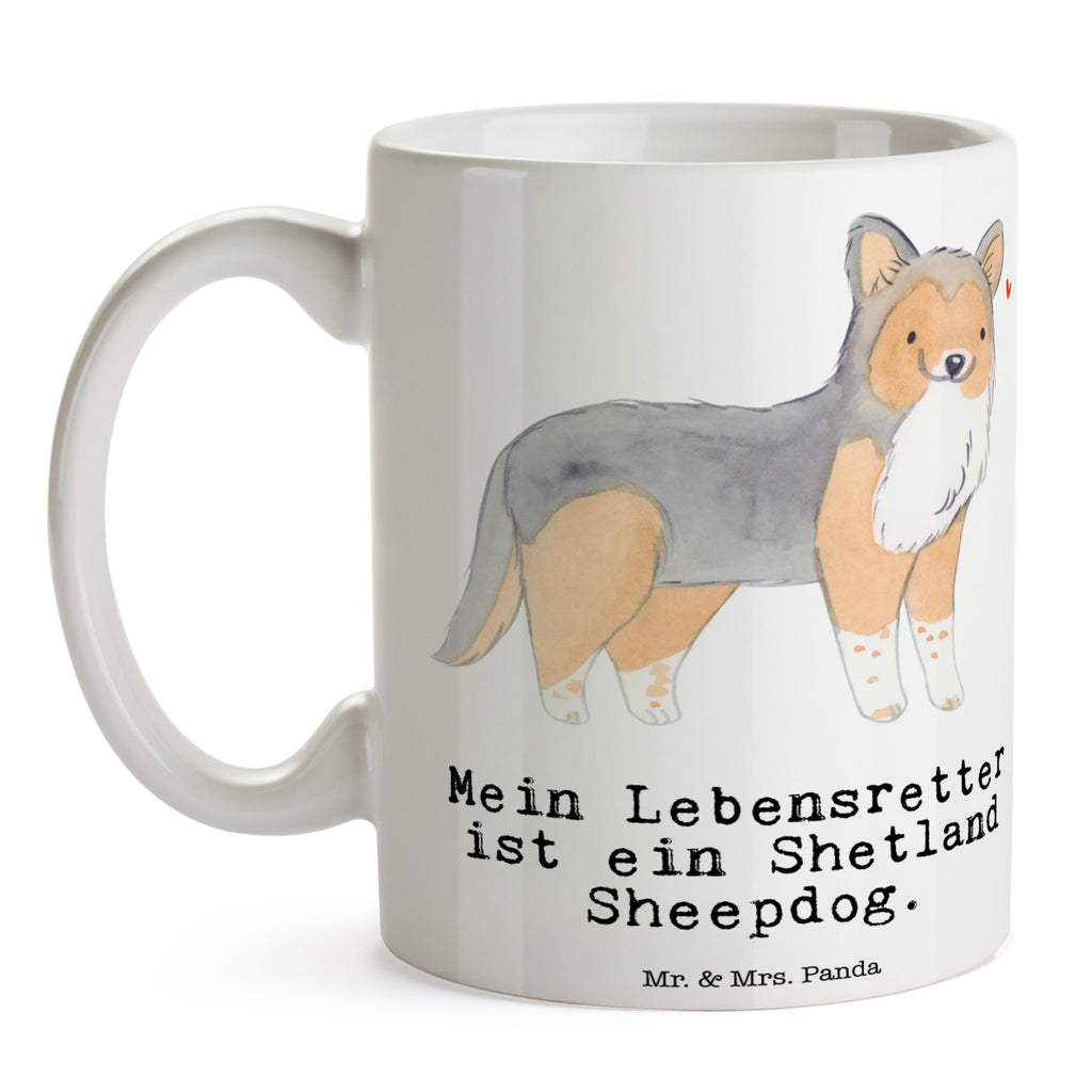 Tasse Shetland Sheepdog Lebensretter Shetland Sheepdog, Sheltie Becher, Kaffeetasse, Kaffeebecher, Tee, Frühstück, Büro  Hund, Hunderasse, Rassehund, Hundebesitzer, Geschenk, Tierfreund, Schenken, Welpe