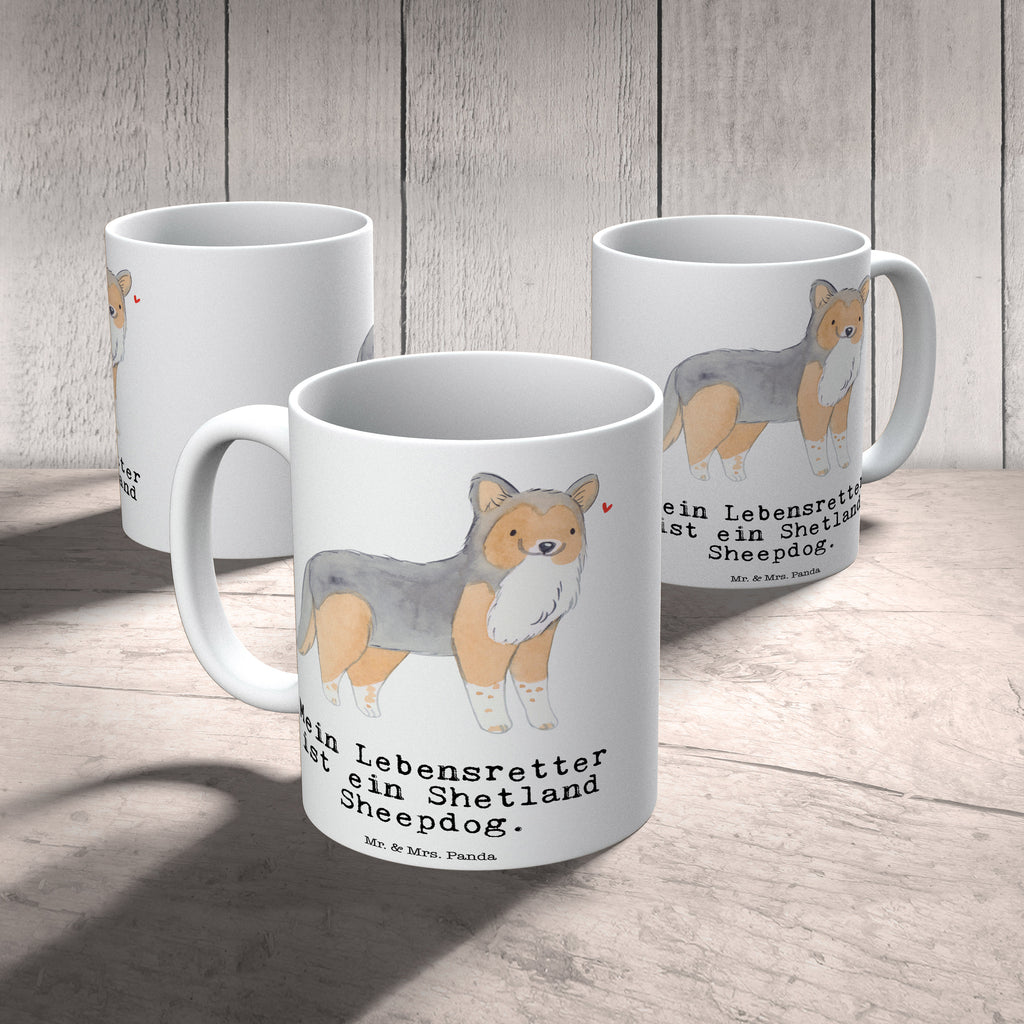 Tasse Shetland Sheepdog Lebensretter Shetland Sheepdog, Sheltie Becher, Kaffeetasse, Kaffeebecher, Tee, Frühstück, Büro  Hund, Hunderasse, Rassehund, Hundebesitzer, Geschenk, Tierfreund, Schenken, Welpe