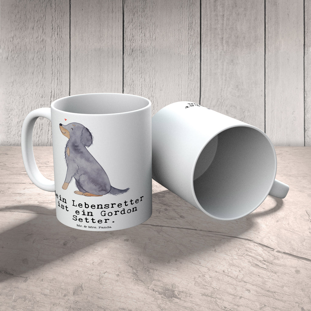 Tasse Gordon Setter Lebensretter Gordon Shetter, Jagdhund Becher, Kaffeetasse, Kaffeebecher, Tee, Frühstück, Büro  Hund, Hunderasse, Rassehund, Hundebesitzer, Geschenk, Tierfreund, Schenken, Welpe