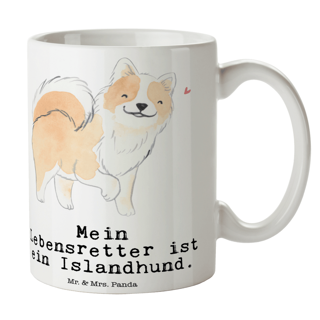 Tasse Islandhund Lebensretter Islandhund, isländischer Schäferhund Becher, Kaffeetasse, Kaffeebecher, Tee, Frühstück, Büro  Hund, Hunderasse, Rassehund, Hundebesitzer, Geschenk, Tierfreund, Schenken, Welpe
