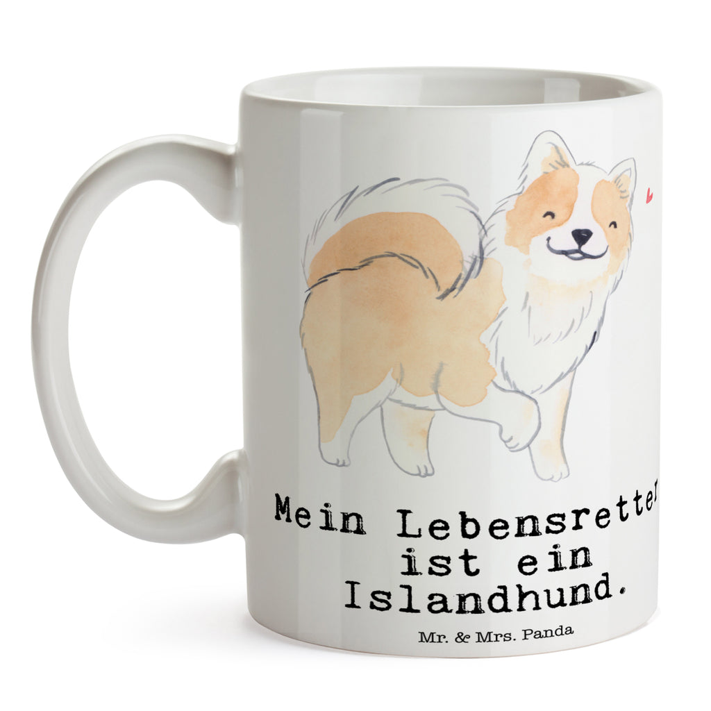 Tasse Islandhund Lebensretter Islandhund, isländischer Schäferhund Becher, Kaffeetasse, Kaffeebecher, Tee, Frühstück, Büro  Hund, Hunderasse, Rassehund, Hundebesitzer, Geschenk, Tierfreund, Schenken, Welpe