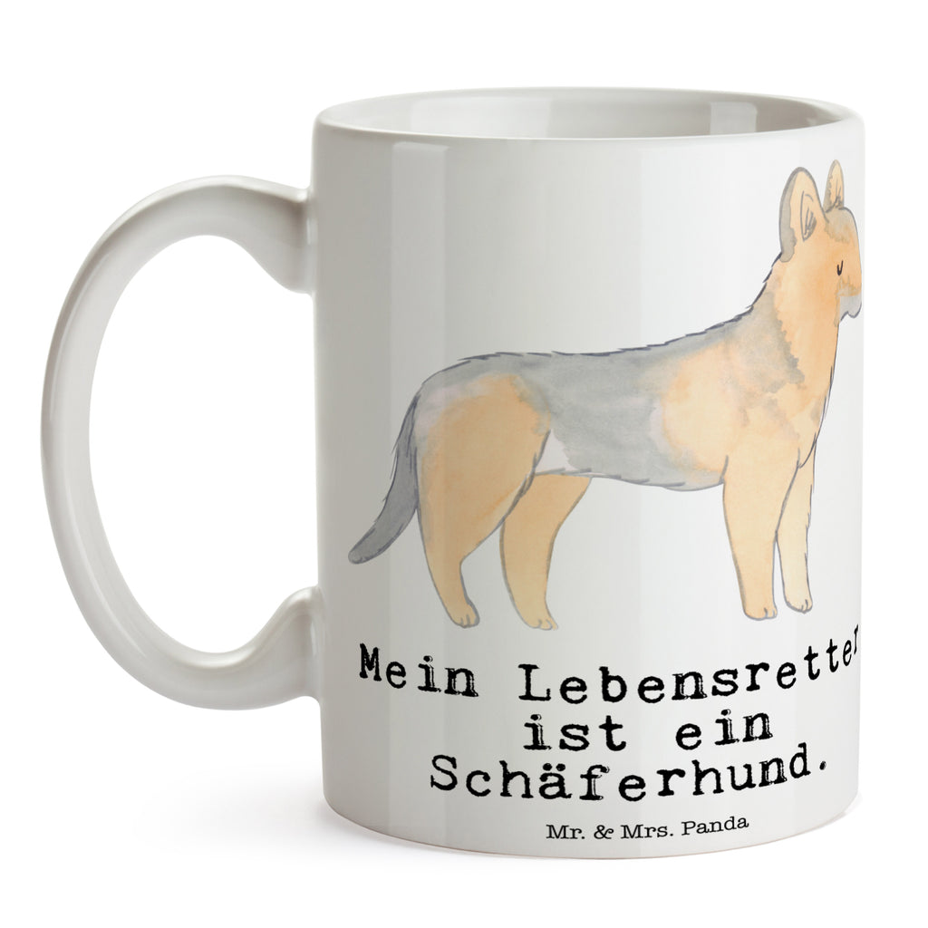 Tasse Schäferhund Lebensretter Schäferhund Becher, Kaffeetasse, Kaffeebecher, Tee, Frühstück, Büro  Hund, Hunderasse, Rassehund, Hundebesitzer, Geschenk, Tierfreund, Schenken, Welpe