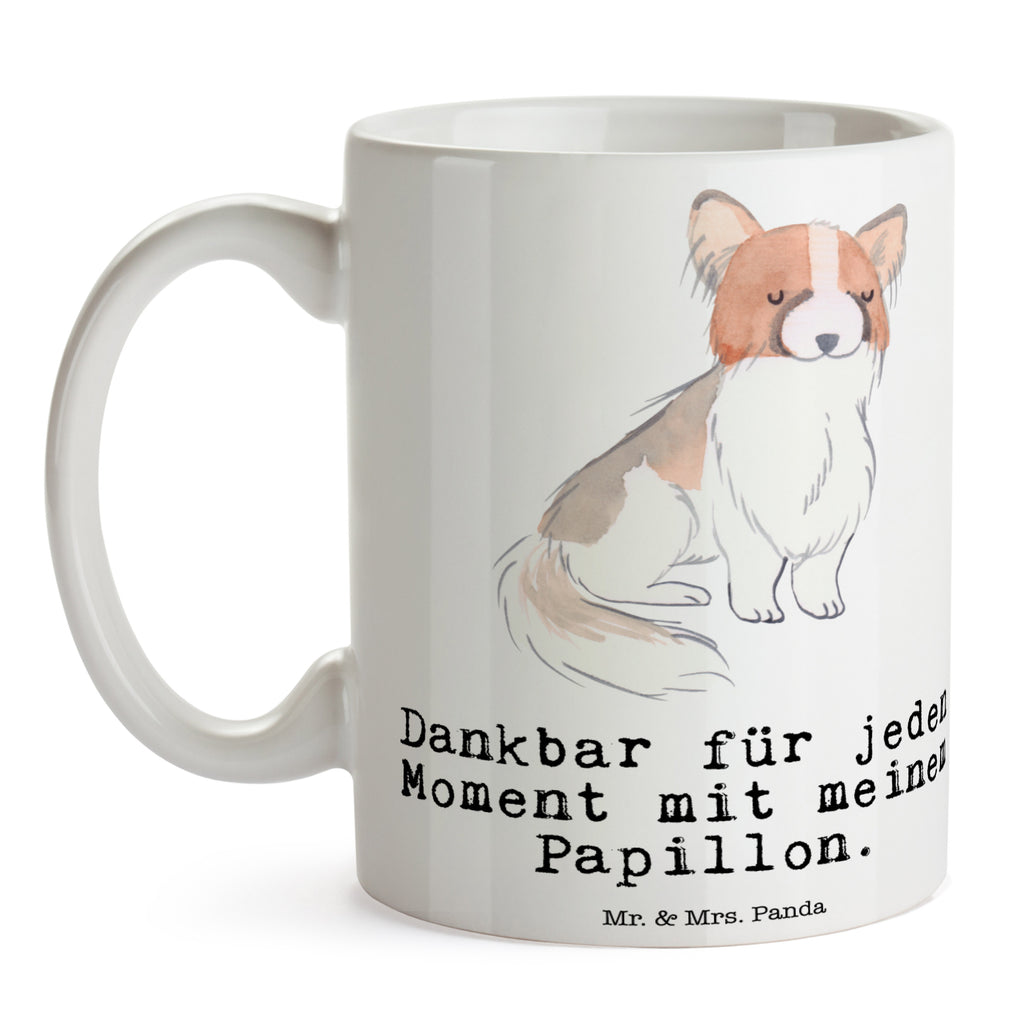 Tasse Papillon Moment Kontinentaler Zwergspaniel, Papillon Becher, Kaffeetasse, Kaffeebecher, Tee, Frühstück, Büro  Hund, Hunderasse, Rassehund, Hundebesitzer, Geschenk, Tierfreund, Schenken, Welpe