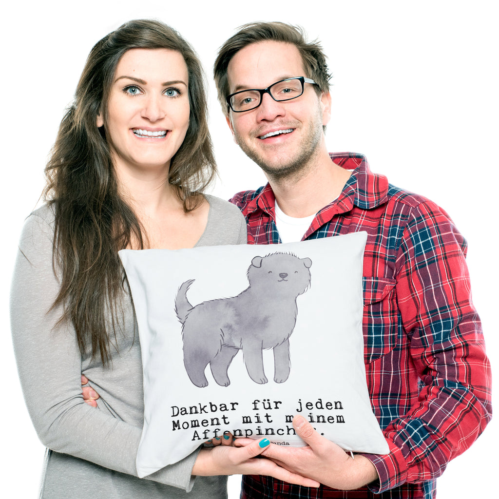 40x40 Kissen Affenpincher Moment Kissenhülle, Kopfkissen, Sofakissen, Dekokissen, Motivkissen, Hund, Hunderasse, Rassehund, Hundebesitzer, Geschenk, Tierfreund, Schenken, Welpe, Affenpincher