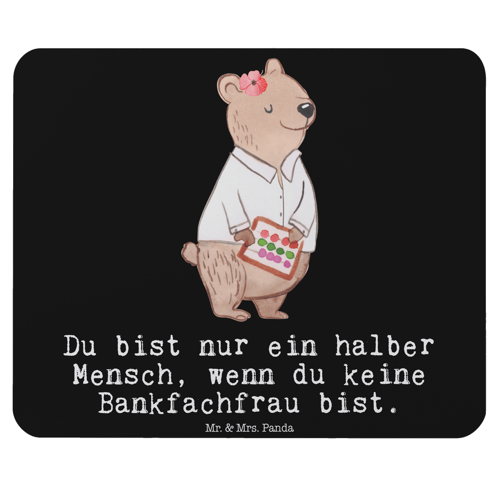 Mauspad Bankfachfrau mit Herz Mousepad, Computer zubehör, Büroausstattung, PC Zubehör, Arbeitszimmer, Mauspad, Einzigartiges Mauspad, Designer Mauspad, Beruf, Ausbildung, Jubiläum, Abschied, Rente, Kollege, Kollegin, Geschenk, Schenken, Arbeitskollege, Mitarbeiter, Firma, Danke, Dankeschön, Bankfachfrau, Bankangestellte, Bänkerin, Bankberaterin