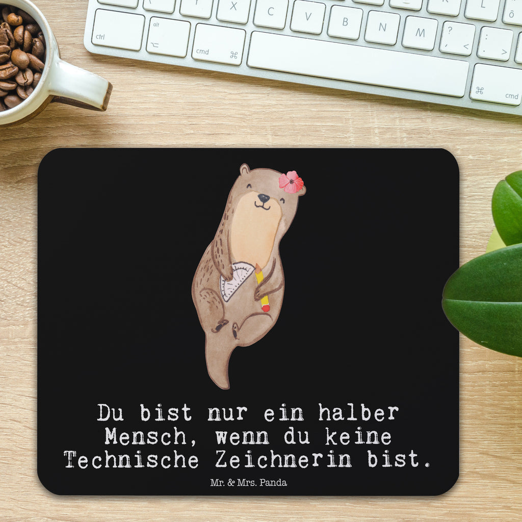 Mauspad Technische Zeichnerin mit Herz Mousepad, Computer zubehör, Büroausstattung, PC Zubehör, Arbeitszimmer, Mauspad, Einzigartiges Mauspad, Designer Mauspad, Beruf, Ausbildung, Jubiläum, Abschied, Rente, Kollege, Kollegin, Geschenk, Schenken, Arbeitskollege, Mitarbeiter, Firma, Danke, Dankeschön