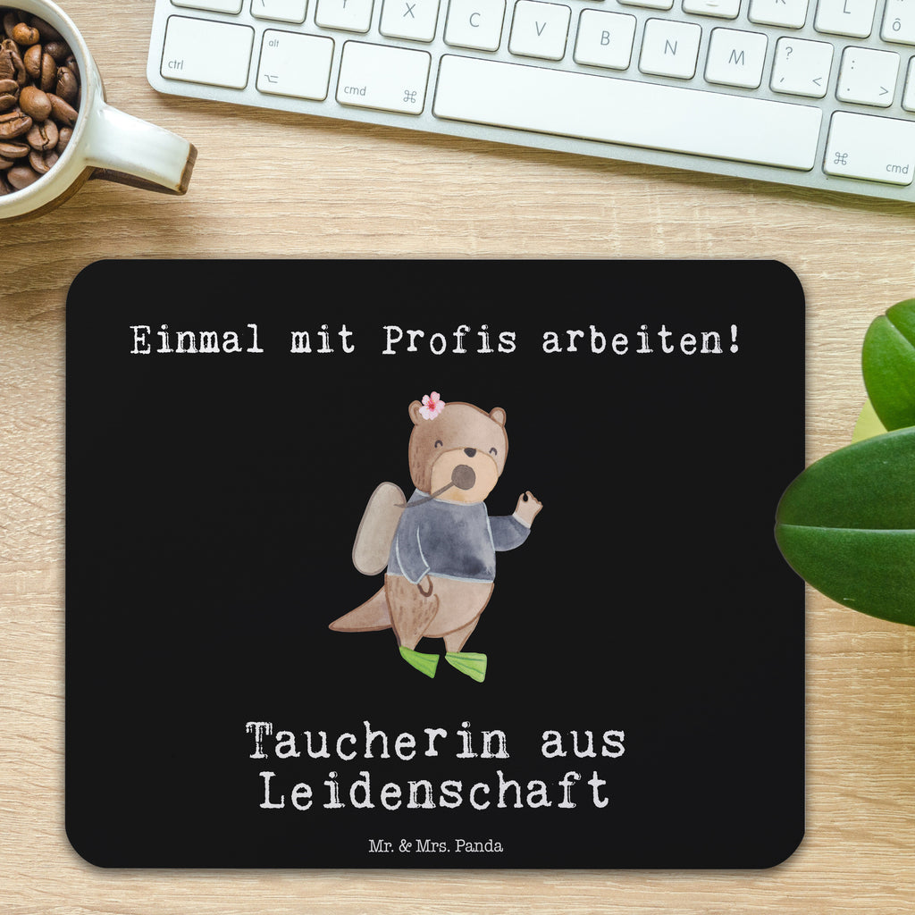 Mauspad Taucherin aus Leidenschaft Mousepad, Computer zubehör, Büroausstattung, PC Zubehör, Arbeitszimmer, Mauspad, Einzigartiges Mauspad, Designer Mauspad, Beruf, Ausbildung, Jubiläum, Abschied, Rente, Kollege, Kollegin, Geschenk, Schenken, Arbeitskollege, Mitarbeiter, Firma, Danke, Dankeschön