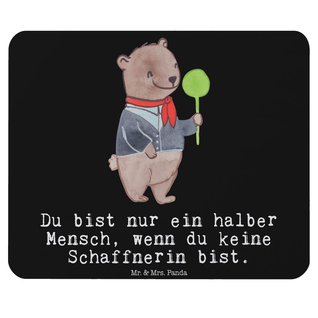 Mauspad Schaffnerin mit Herz Mousepad, Computer zubehör, Büroausstattung, PC Zubehör, Arbeitszimmer, Mauspad, Einzigartiges Mauspad, Designer Mauspad, Beruf, Ausbildung, Jubiläum, Abschied, Rente, Kollege, Kollegin, Geschenk, Schenken, Arbeitskollege, Mitarbeiter, Firma, Danke, Dankeschön