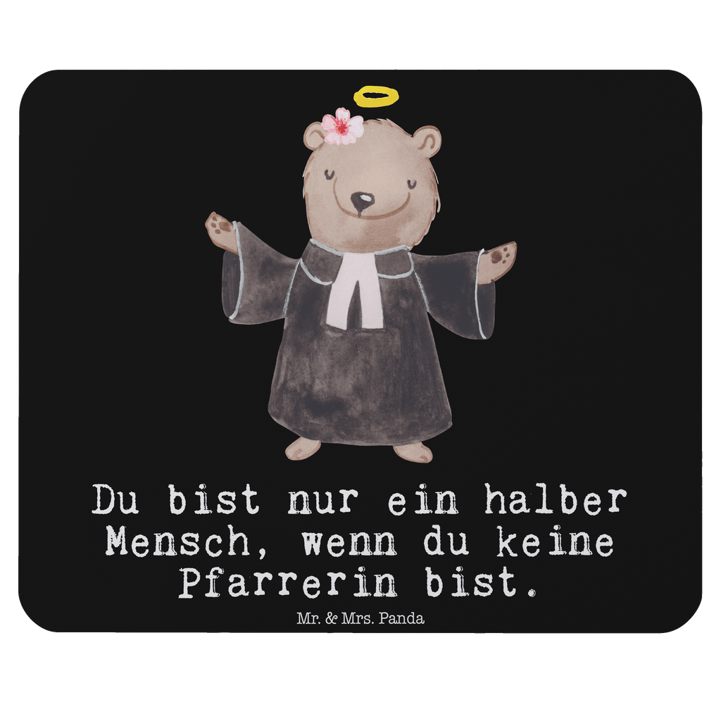 Mauspad Pfarrerin mit Herz Mousepad, Computer zubehör, Büroausstattung, PC Zubehör, Arbeitszimmer, Mauspad, Einzigartiges Mauspad, Designer Mauspad, Beruf, Ausbildung, Jubiläum, Abschied, Rente, Kollege, Kollegin, Geschenk, Schenken, Arbeitskollege, Mitarbeiter, Firma, Danke, Dankeschön, Pastorin, Dienerin Gottes<br />Geistliche, Pfarrerin, Predigerin<br />Priesterin, Theologin, Kirche
