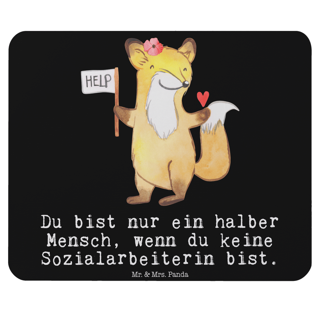 Mauspad Sozialarbeiterin mit Herz Mousepad, Computer zubehör, Büroausstattung, PC Zubehör, Arbeitszimmer, Mauspad, Einzigartiges Mauspad, Designer Mauspad, Beruf, Ausbildung, Jubiläum, Abschied, Rente, Kollege, Kollegin, Geschenk, Schenken, Arbeitskollege, Mitarbeiter, Firma, Danke, Dankeschön