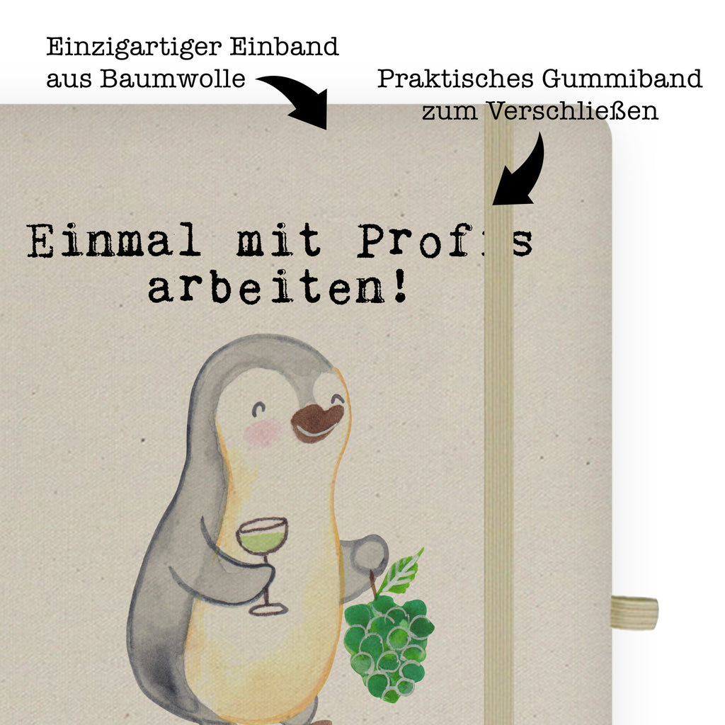 DIN A4 Baumwoll Notizbuch Weinhändler aus Leidenschaft Notizen, Eintragebuch, Tagebuch, Notizblock, Adressbuch, Journal, Kladde, Skizzenbuch, Notizheft, Schreibbuch, Schreibheft, Beruf, Ausbildung, Jubiläum, Abschied, Rente, Kollege, Kollegin, Geschenk, Schenken, Arbeitskollege, Mitarbeiter, Firma, Danke, Dankeschön
