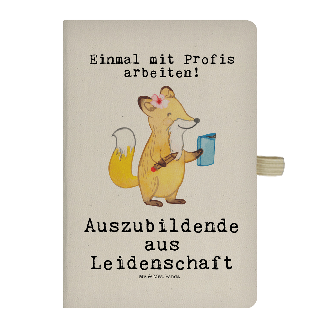 DIN A4 Baumwoll Notizbuch Auszubildende aus Leidenschaft