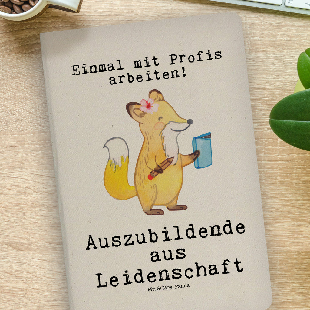 DIN A4 Baumwoll Notizbuch Auszubildende aus Leidenschaft