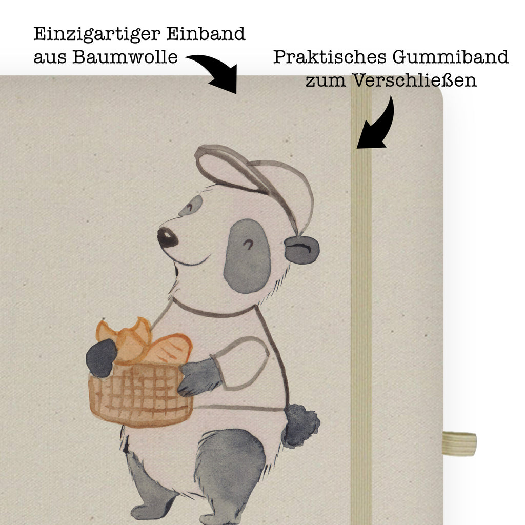 DIN A4 Baumwoll Notizbuch Bäcker mit Herz Notizen, Eintragebuch, Tagebuch, Notizblock, Adressbuch, Journal, Kladde, Skizzenbuch, Notizheft, Schreibbuch, Schreibheft, Beruf, Ausbildung, Jubiläum, Abschied, Rente, Kollege, Kollegin, Geschenk, Schenken, Arbeitskollege, Mitarbeiter, Firma, Danke, Dankeschön, Bäcker, Konditor, Brotbäcker, Bäckerei, Backstube, Bäckerladen, Brotmanufaktur