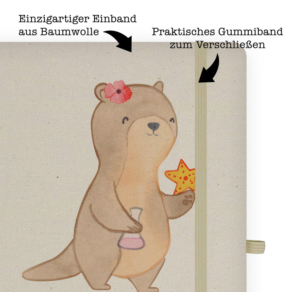 DIN A4 Baumwoll Notizbuch Ozeanografin mit Herz Notizen, Eintragebuch, Tagebuch, Notizblock, Adressbuch, Journal, Kladde, Skizzenbuch, Notizheft, Schreibbuch, Schreibheft, Beruf, Ausbildung, Jubiläum, Abschied, Rente, Kollege, Kollegin, Geschenk, Schenken, Arbeitskollege, Mitarbeiter, Firma, Danke, Dankeschön, Ozeanografin, Meeresbiologe, Meereskundler, Naturwissenschaftler, Meeresforscher, maritime Forschung, Studium