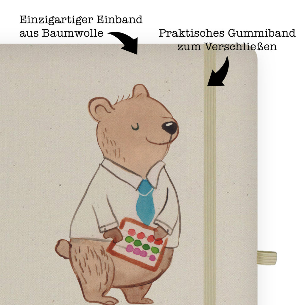 DIN A4 Baumwoll Notizbuch Bankangestellter mit Herz Notizen, Eintragebuch, Tagebuch, Notizblock, Adressbuch, Journal, Kladde, Skizzenbuch, Notizheft, Schreibbuch, Schreibheft, Beruf, Ausbildung, Jubiläum, Abschied, Rente, Kollege, Kollegin, Geschenk, Schenken, Arbeitskollege, Mitarbeiter, Firma, Danke, Dankeschön, Bankangestellter, Bankfachmann, Bänker, Bankberater