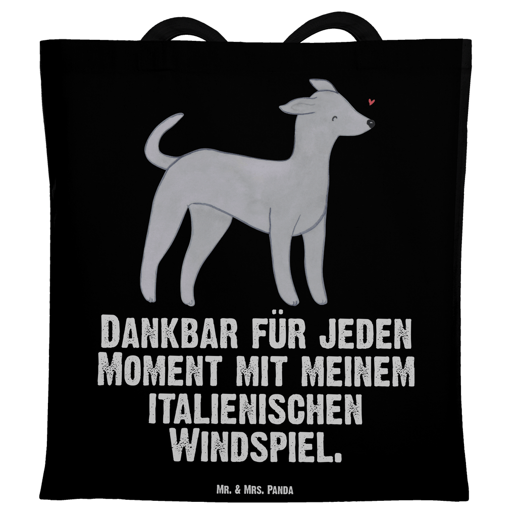 Tragetasche Italienisches Windspiel Moment Beuteltasche, Beutel, Einkaufstasche, Jutebeutel, Stoffbeutel, Hund, Hunderasse, Rassehund, Hundebesitzer, Geschenk, Tierfreund, Schenken, Welpe, Italienisches Windspiel, Windhund, Italian Greyhound