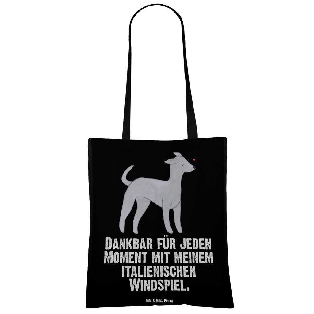 Tragetasche Italienisches Windspiel Moment Beuteltasche, Beutel, Einkaufstasche, Jutebeutel, Stoffbeutel, Hund, Hunderasse, Rassehund, Hundebesitzer, Geschenk, Tierfreund, Schenken, Welpe, Italienisches Windspiel, Windhund, Italian Greyhound