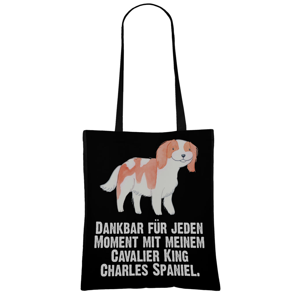 Tragetasche Cavalier King Charles Spaniel Moment Beuteltasche, Beutel, Einkaufstasche, Jutebeutel, Stoffbeutel, Hund, Hunderasse, Rassehund, Hundebesitzer, Geschenk, Tierfreund, Schenken, Welpe, Cavalier King Charles Spaniel