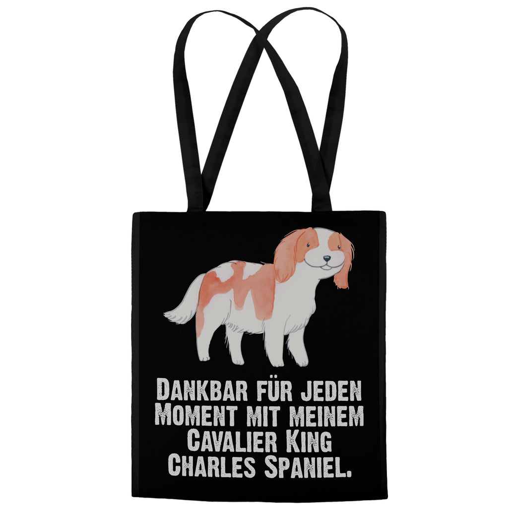 Tragetasche Cavalier King Charles Spaniel Moment Beuteltasche, Beutel, Einkaufstasche, Jutebeutel, Stoffbeutel, Hund, Hunderasse, Rassehund, Hundebesitzer, Geschenk, Tierfreund, Schenken, Welpe, Cavalier King Charles Spaniel