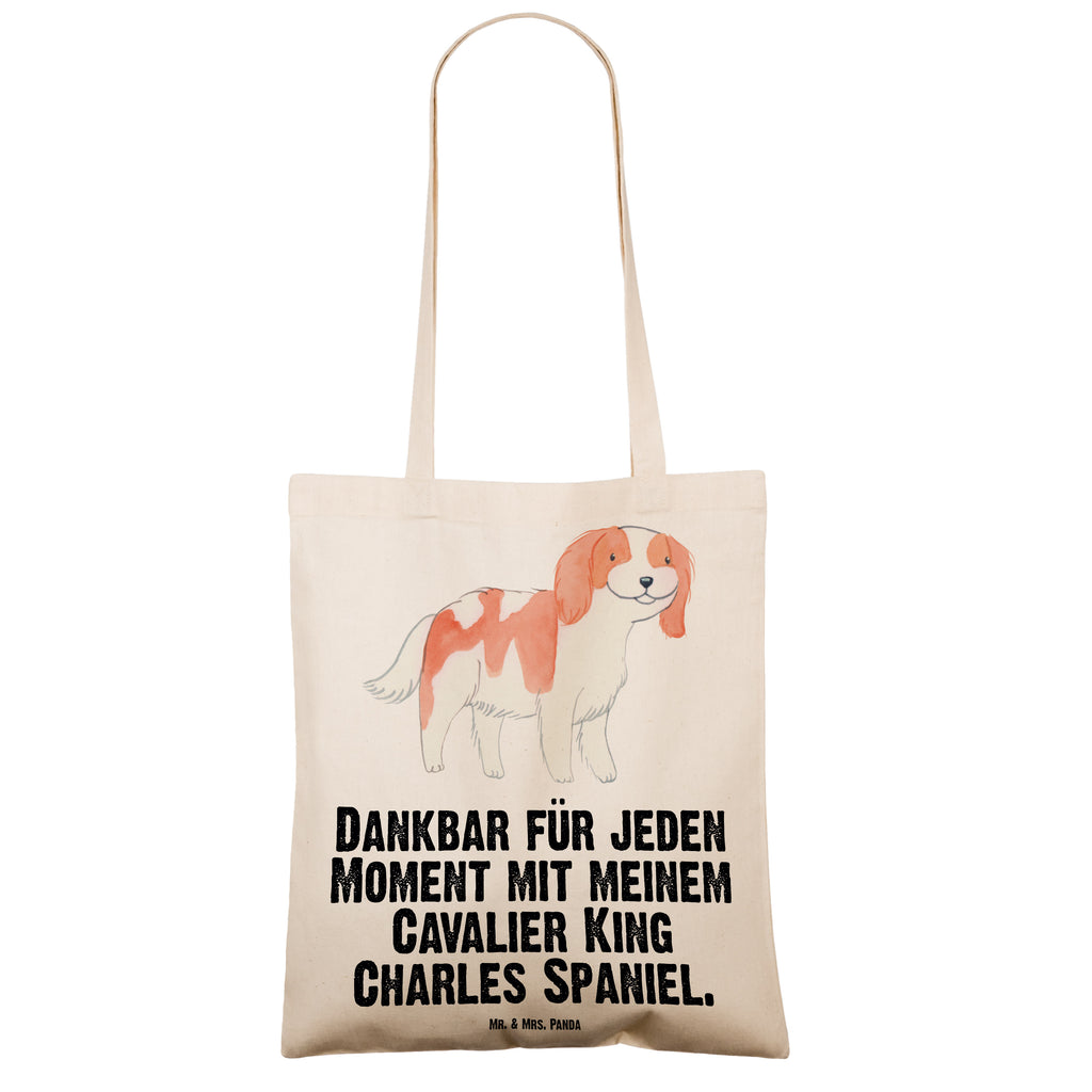 Tragetasche Cavalier King Charles Spaniel Moment Beuteltasche, Beutel, Einkaufstasche, Jutebeutel, Stoffbeutel, Hund, Hunderasse, Rassehund, Hundebesitzer, Geschenk, Tierfreund, Schenken, Welpe, Cavalier King Charles Spaniel