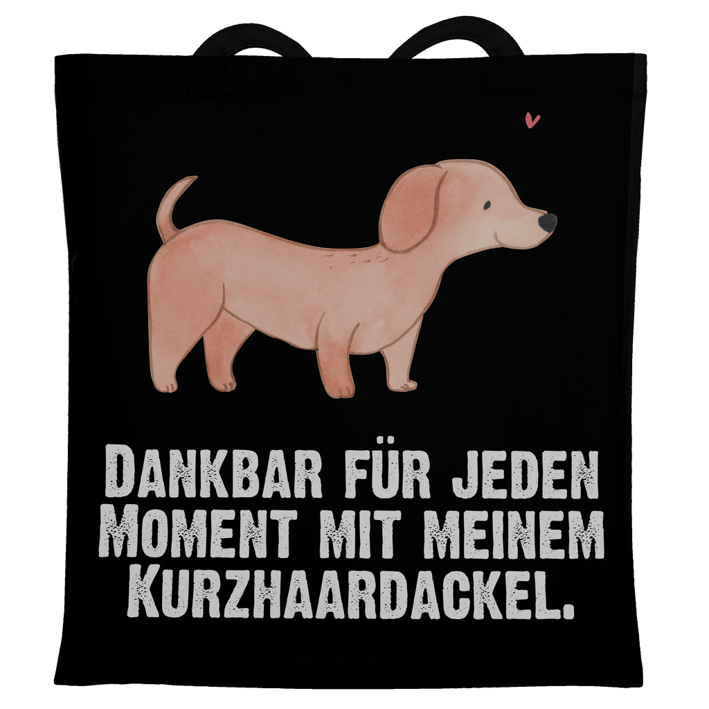 Tragetasche Dackel Kurzhaardackel Moment Beuteltasche, Beutel, Einkaufstasche, Jutebeutel, Stoffbeutel, Hund, Hunderasse, Rassehund, Hundebesitzer, Geschenk, Tierfreund, Schenken, Welpe, Teckel, Dachshund, Kurzhaardackel