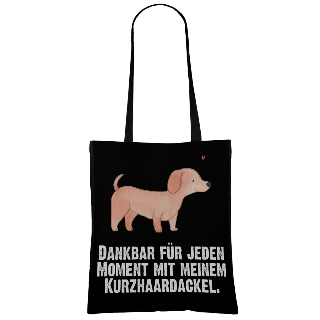 Tragetasche Dackel Kurzhaardackel Moment Beuteltasche, Beutel, Einkaufstasche, Jutebeutel, Stoffbeutel, Hund, Hunderasse, Rassehund, Hundebesitzer, Geschenk, Tierfreund, Schenken, Welpe, Teckel, Dachshund, Kurzhaardackel