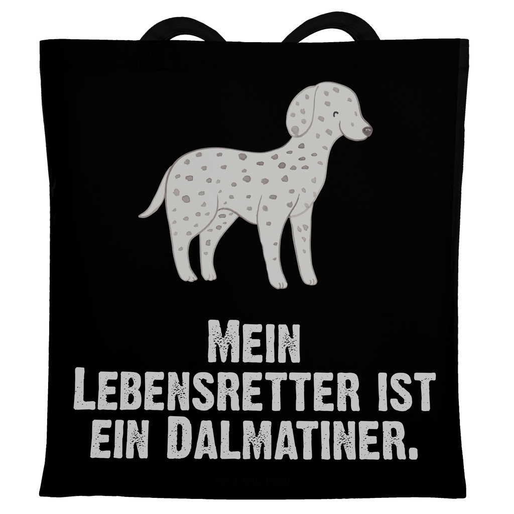 Tragetasche Dalmatiner Lebensretter Beuteltasche, Beutel, Einkaufstasche, Jutebeutel, Stoffbeutel, Hund, Hunderasse, Rassehund, Hundebesitzer, Geschenk, Tierfreund, Schenken, Welpe, Dalmatiner, Dalmatinac