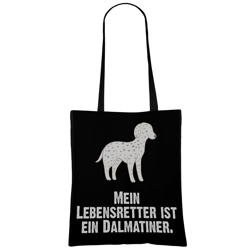 Tragetasche Dalmatiner Lebensretter Beuteltasche, Beutel, Einkaufstasche, Jutebeutel, Stoffbeutel, Hund, Hunderasse, Rassehund, Hundebesitzer, Geschenk, Tierfreund, Schenken, Welpe, Dalmatiner, Dalmatinac