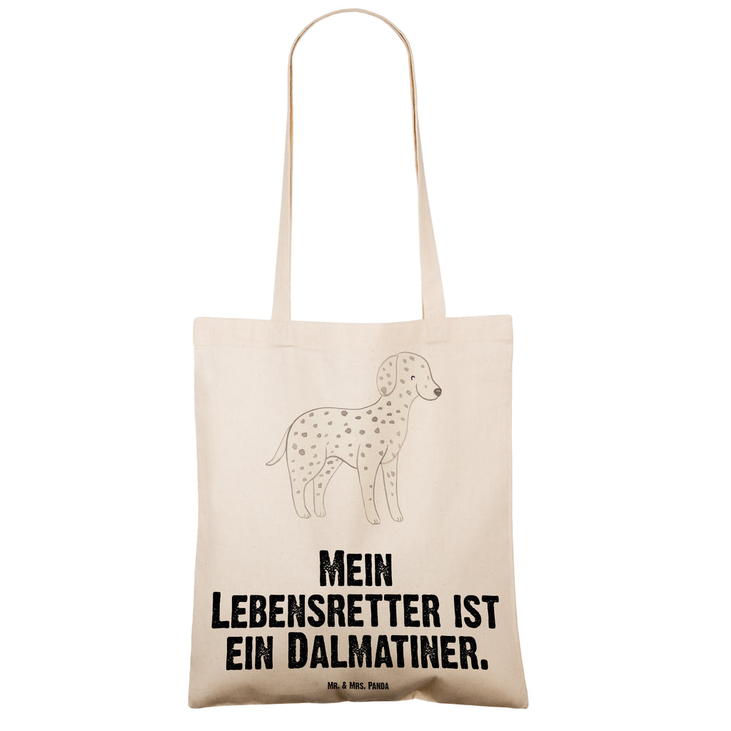 Tragetasche Dalmatiner Lebensretter Beuteltasche, Beutel, Einkaufstasche, Jutebeutel, Stoffbeutel, Hund, Hunderasse, Rassehund, Hundebesitzer, Geschenk, Tierfreund, Schenken, Welpe, Dalmatiner, Dalmatinac