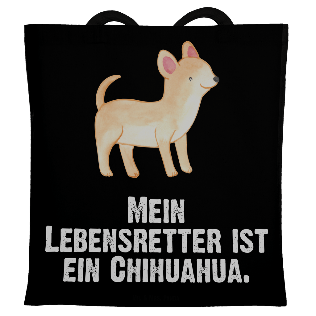 Tragetasche Chihuahua Lebensretter Beuteltasche, Beutel, Einkaufstasche, Jutebeutel, Stoffbeutel, Hund, Hunderasse, Rassehund, Hundebesitzer, Geschenk, Tierfreund, Schenken, Welpe, Chihuahua