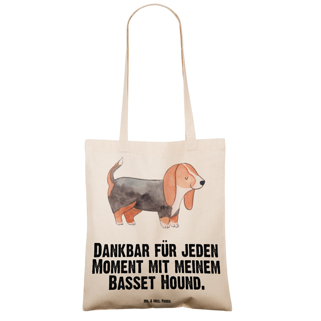 Tragetasche Basset Hound Moment Beuteltasche, Beutel, Einkaufstasche, Jutebeutel, Stoffbeutel, Hund, Hunderasse, Rassehund, Hundebesitzer, Geschenk, Tierfreund, Schenken, Welpe, Basset Hound, Basset