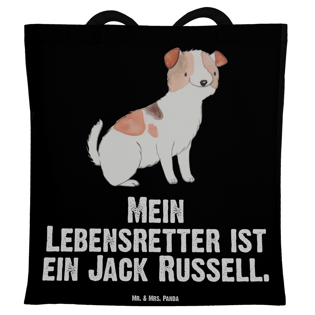 Tragetasche Jack Russel Terrier Lebensretter Beuteltasche, Beutel, Einkaufstasche, Jutebeutel, Stoffbeutel, Hund, Hunderasse, Rassehund, Hundebesitzer, Geschenk, Tierfreund, Schenken, Welpe, Jack Russel Terrier