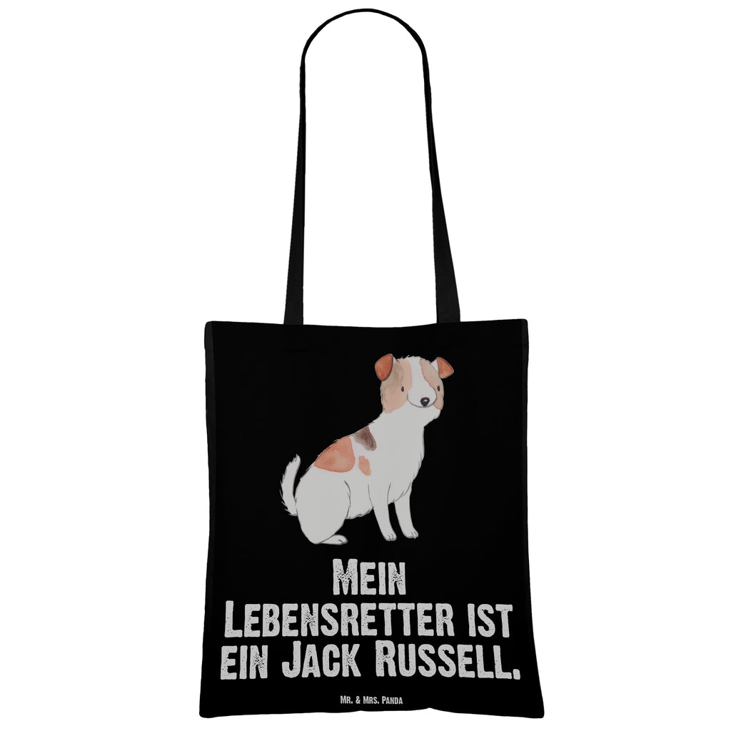 Tragetasche Jack Russel Terrier Lebensretter Beuteltasche, Beutel, Einkaufstasche, Jutebeutel, Stoffbeutel, Hund, Hunderasse, Rassehund, Hundebesitzer, Geschenk, Tierfreund, Schenken, Welpe, Jack Russel Terrier