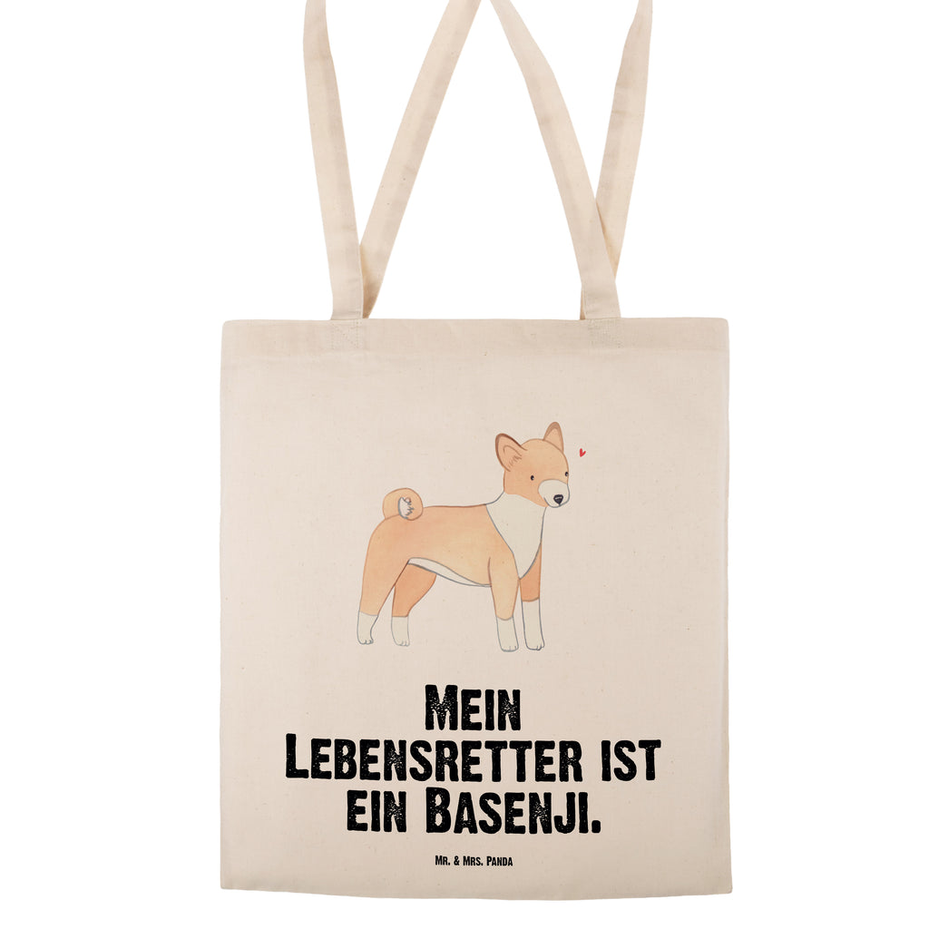 Tragetasche Basenji Lebensretter Beuteltasche, Beutel, Einkaufstasche, Jutebeutel, Stoffbeutel, Hund, Hunderasse, Rassehund, Hundebesitzer, Geschenk, Tierfreund, Schenken, Welpe, Kongo-Terrier, Basenji