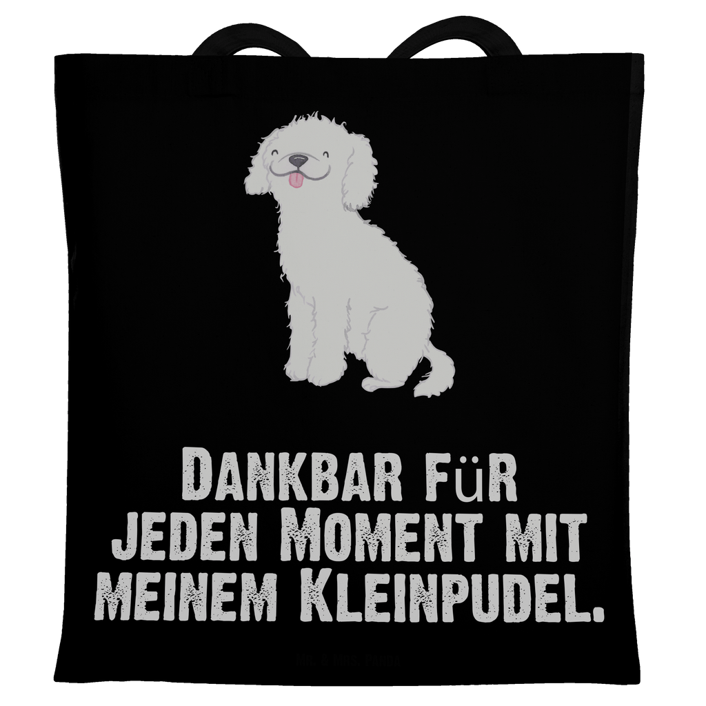 Tragetasche Kleinpudel Moment Beuteltasche, Beutel, Einkaufstasche, Jutebeutel, Stoffbeutel, Hund, Hunderasse, Rassehund, Hundebesitzer, Geschenk, Tierfreund, Schenken, Welpe, Pudel, Kleinpudel
