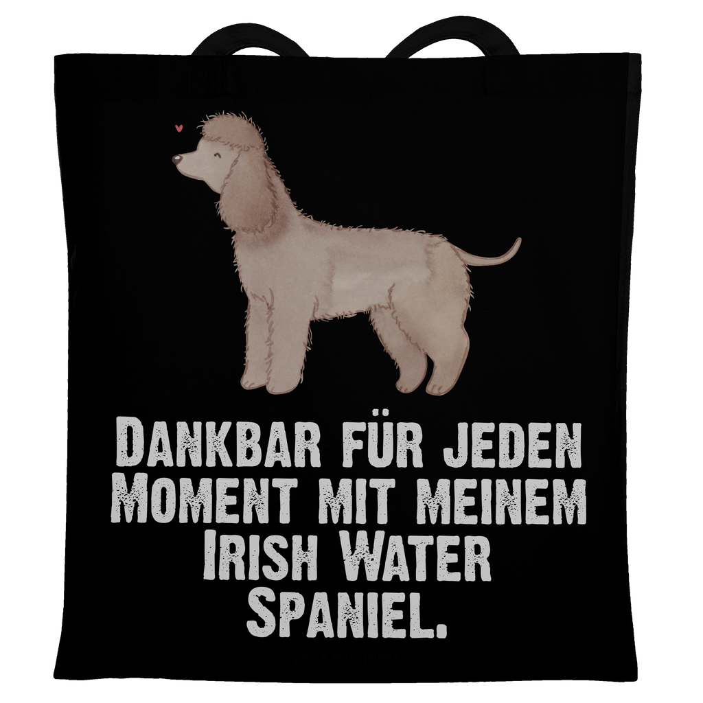 Tragetasche Irish Water Spaniel Moment Beuteltasche, Beutel, Einkaufstasche, Jutebeutel, Stoffbeutel, Hund, Hunderasse, Rassehund, Hundebesitzer, Geschenk, Tierfreund, Schenken, Welpe, Irish Water Spaniel, Jagdhund