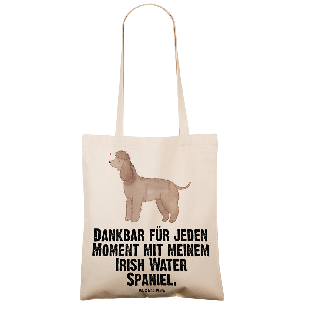 Tragetasche Irish Water Spaniel Moment Beuteltasche, Beutel, Einkaufstasche, Jutebeutel, Stoffbeutel, Hund, Hunderasse, Rassehund, Hundebesitzer, Geschenk, Tierfreund, Schenken, Welpe, Irish Water Spaniel, Jagdhund