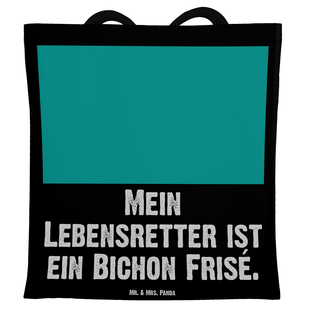 Tragetasche Bichon Frisé Lebensretter Beuteltasche, Beutel, Einkaufstasche, Jutebeutel, Stoffbeutel, Hund, Hunderasse, Rassehund, Hundebesitzer, Geschenk, Tierfreund, Schenken, Welpe, Bichon Frisé