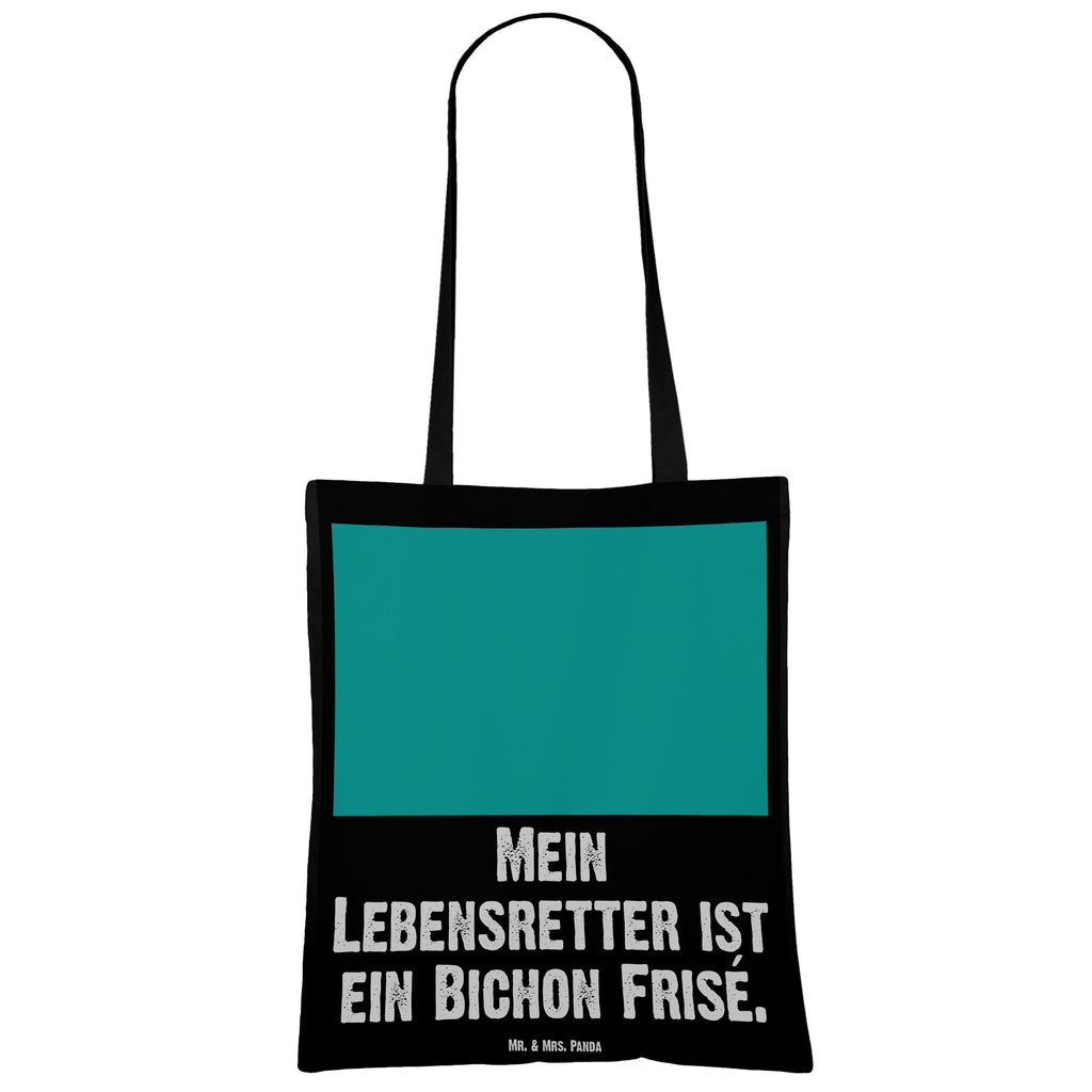 Tragetasche Bichon Frisé Lebensretter Beuteltasche, Beutel, Einkaufstasche, Jutebeutel, Stoffbeutel, Hund, Hunderasse, Rassehund, Hundebesitzer, Geschenk, Tierfreund, Schenken, Welpe, Bichon Frisé