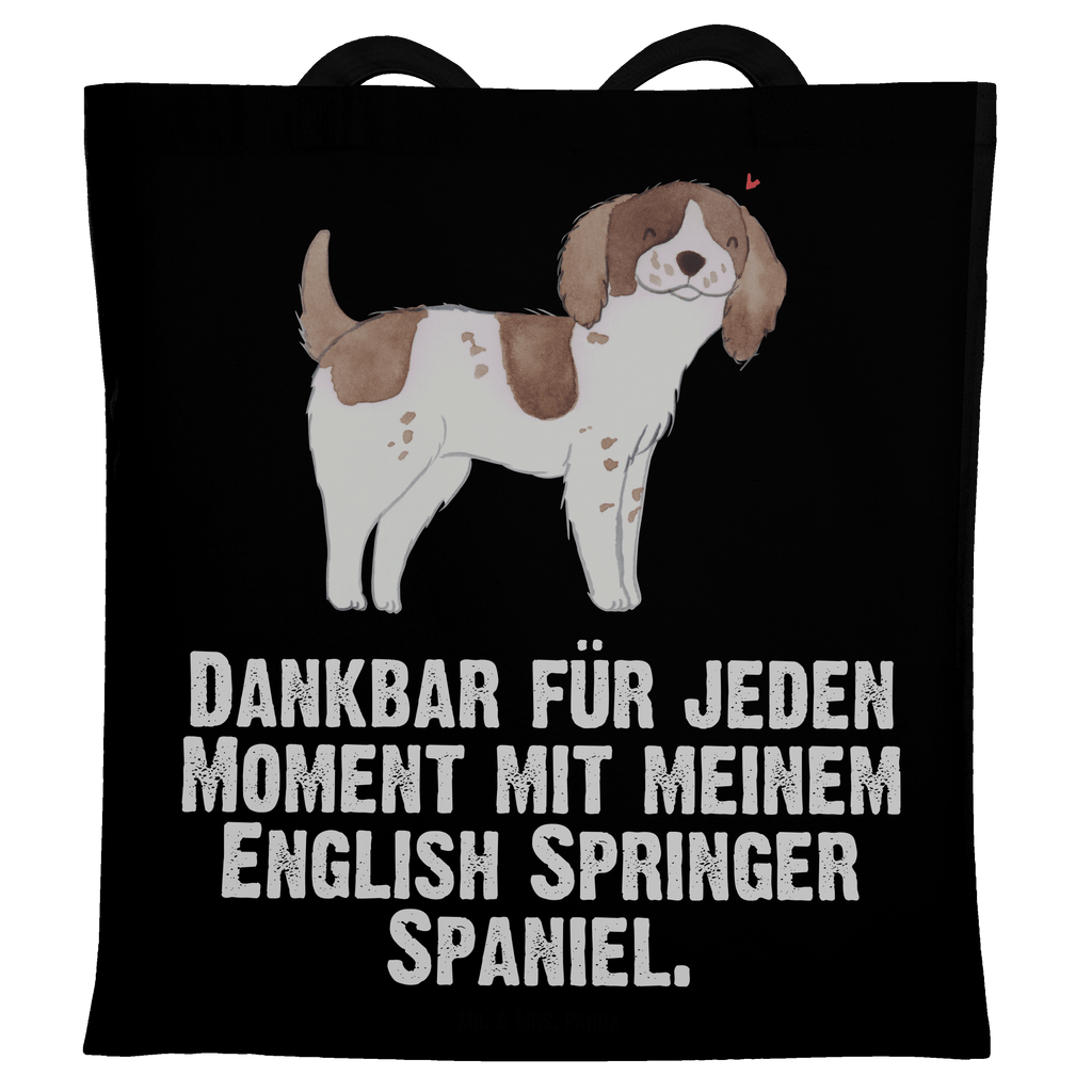 Tragetasche English Springer Spaniel Moment Beuteltasche, Beutel, Einkaufstasche, Jutebeutel, Stoffbeutel, Hund, Hunderasse, Rassehund, Hundebesitzer, Geschenk, Tierfreund, Schenken, Welpe, English Springer Spaniel