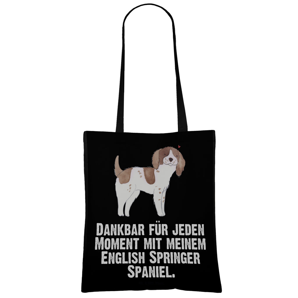 Tragetasche English Springer Spaniel Moment Beuteltasche, Beutel, Einkaufstasche, Jutebeutel, Stoffbeutel, Hund, Hunderasse, Rassehund, Hundebesitzer, Geschenk, Tierfreund, Schenken, Welpe, English Springer Spaniel