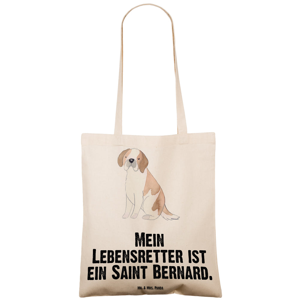 Tragetasche Saint Bernard Lebensretter Beuteltasche, Beutel, Einkaufstasche, Jutebeutel, Stoffbeutel, Hund, Hunderasse, Rassehund, Hundebesitzer, Geschenk, Tierfreund, Schenken, Welpe, St. Bernhardshund, Chien du Saint-Bernard, Saint Bernard Dog, Perro San Bernardo, Saint Bernard