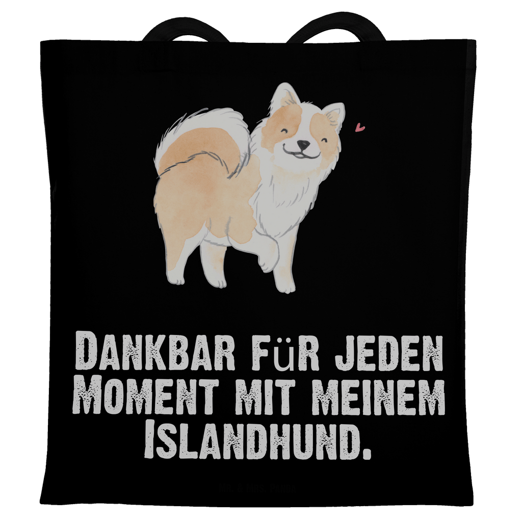 Tragetasche Islandhund Moment Beuteltasche, Beutel, Einkaufstasche, Jutebeutel, Stoffbeutel, Hund, Hunderasse, Rassehund, Hundebesitzer, Geschenk, Tierfreund, Schenken, Welpe, Islandhund, isländischer Schäferhund